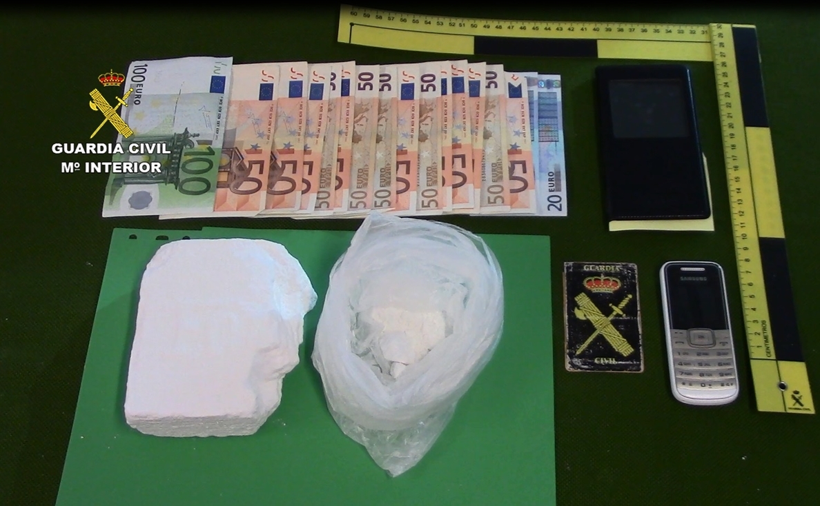 Detenido un hombre en Artá con medio kilo de cocaína en roca de gran pureza