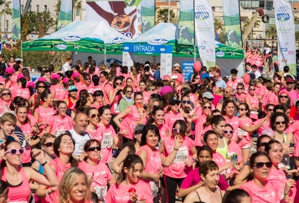 Central Lechera Asturiana vuelve a patrocinar la »Carrera de la Mujer» contra el cáncer de mama