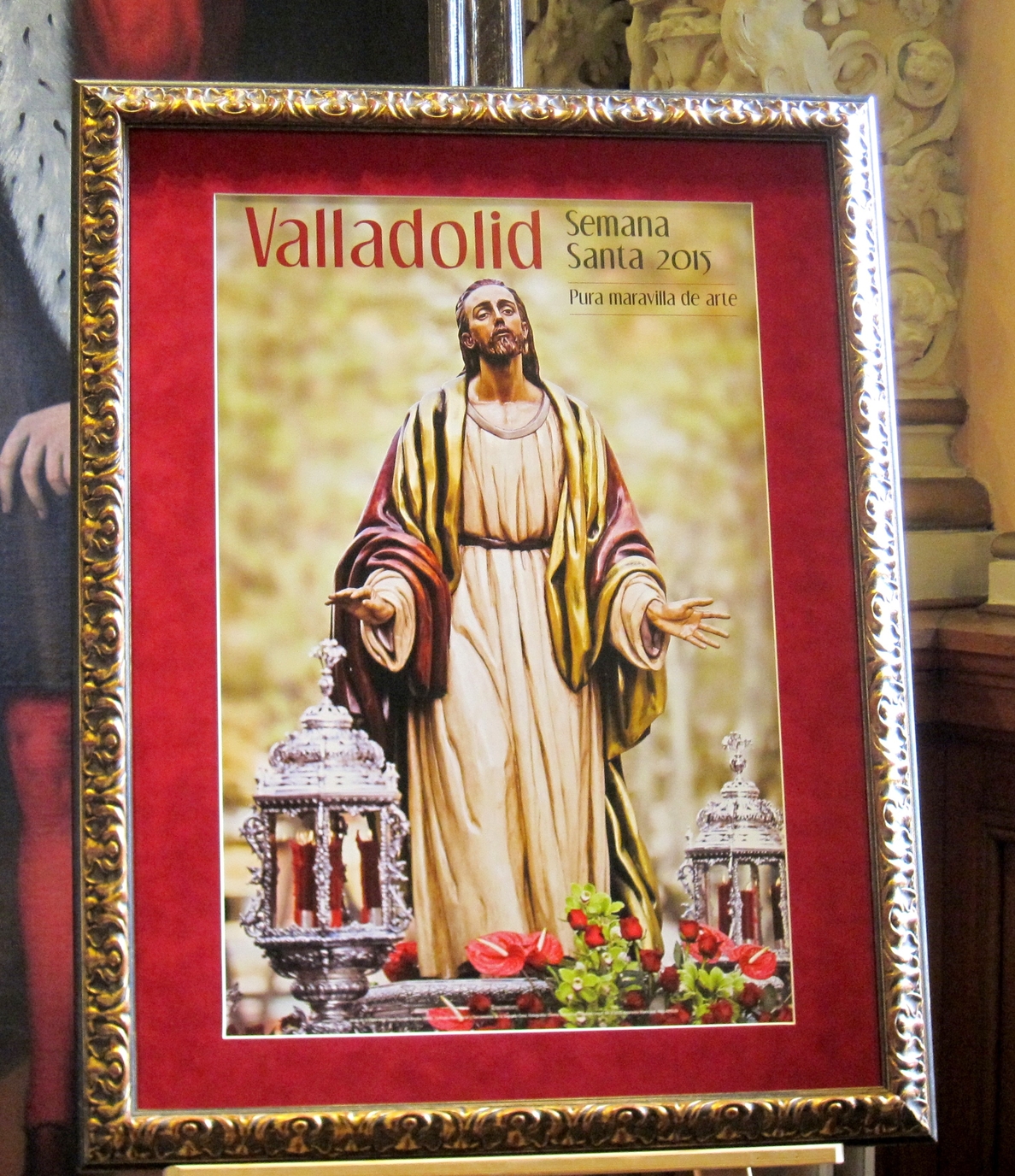 La imagen de Jesús de La Esperanza, de Pérez Concellón, da vida al cartel de la Semana Santa de Valladolid 2015