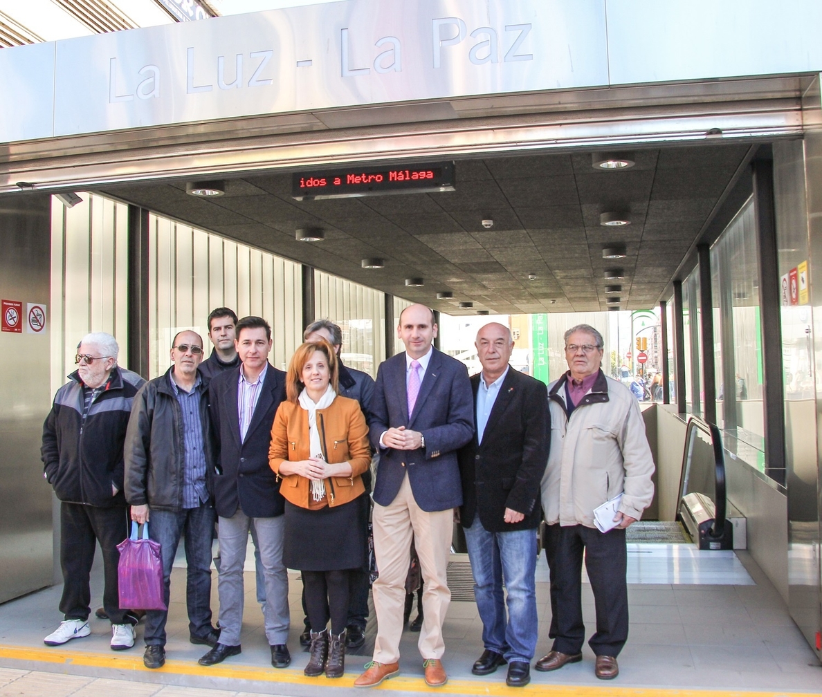 PSOE dice que Díaz tiene compromiso con el metro y pide a De la Torre que mantenga el acuerdo institucional