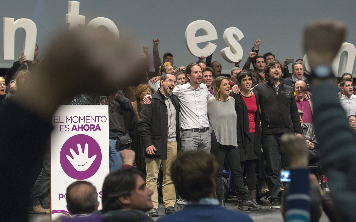 Podemos confía en llenar hoy las calles de Madrid de voces «por el cambio»