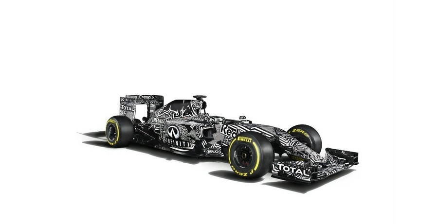 Red Bull presenta su nuevo coche, con una llamativa decoración