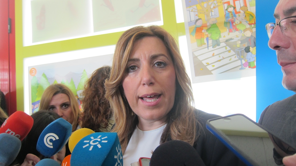 Susana Díaz dice que quien haya defraudado a la administración le crujirán