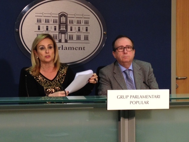 El PP pide que las entidades de Baleares participen en la asignación de horarios de los aeropuertos