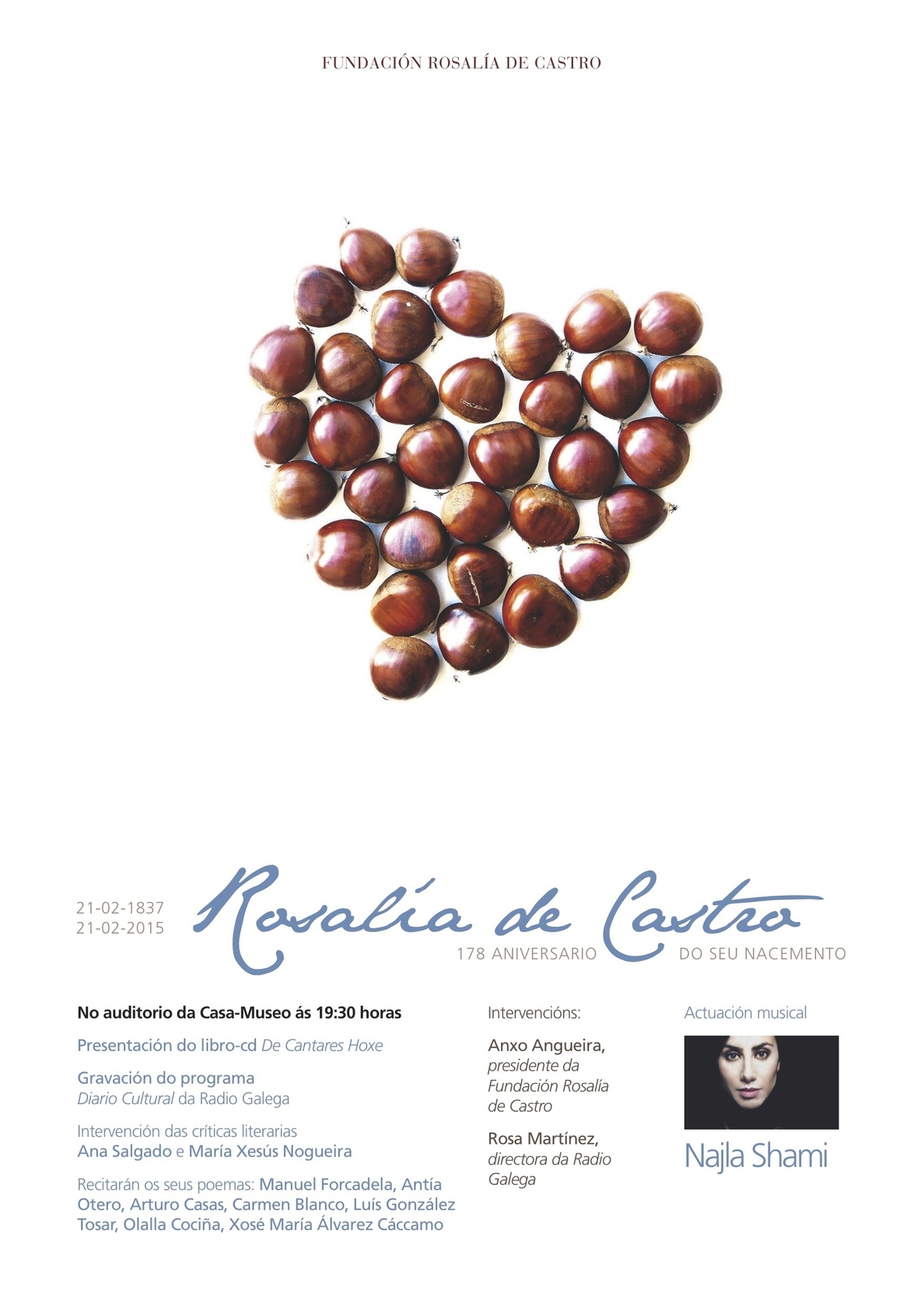 La Casa-Museo de Rosalía de Castro celebra el aniversario de su nacimiento