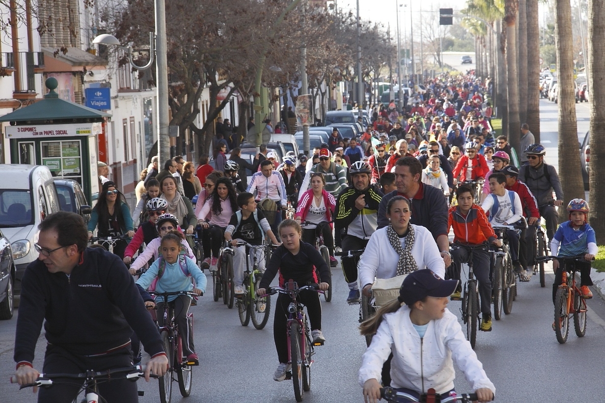 Una marcha en bici a La Corchuela acaba con 300 afectados por reacciones alérgicas ante una «plaga de orugas»