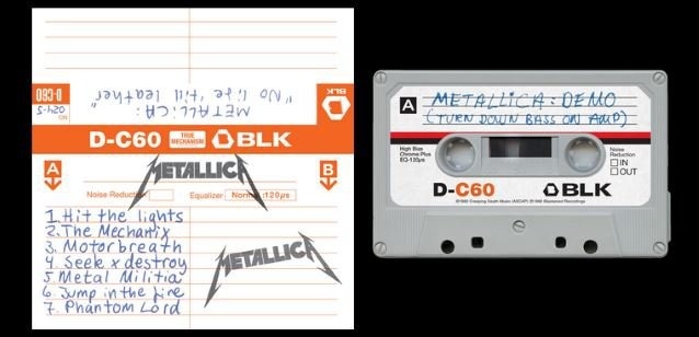 Metallica reedita en casete su primera maqueta de 1982: No life »til leather