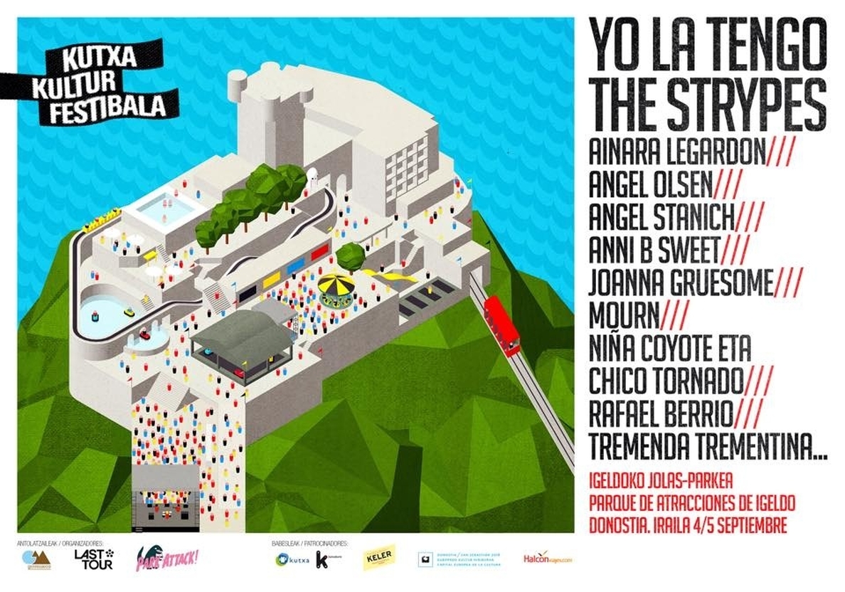Yo La Tengo y The Strypes estarán en el Kutxa Kultur Festibala 2015