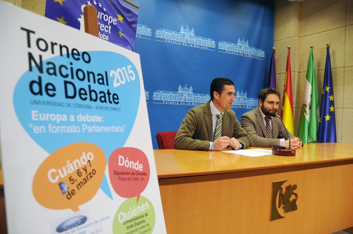 La Diputación acoge desde este jueves el II Torneo Nacional de Debate UCO-Europe Direct