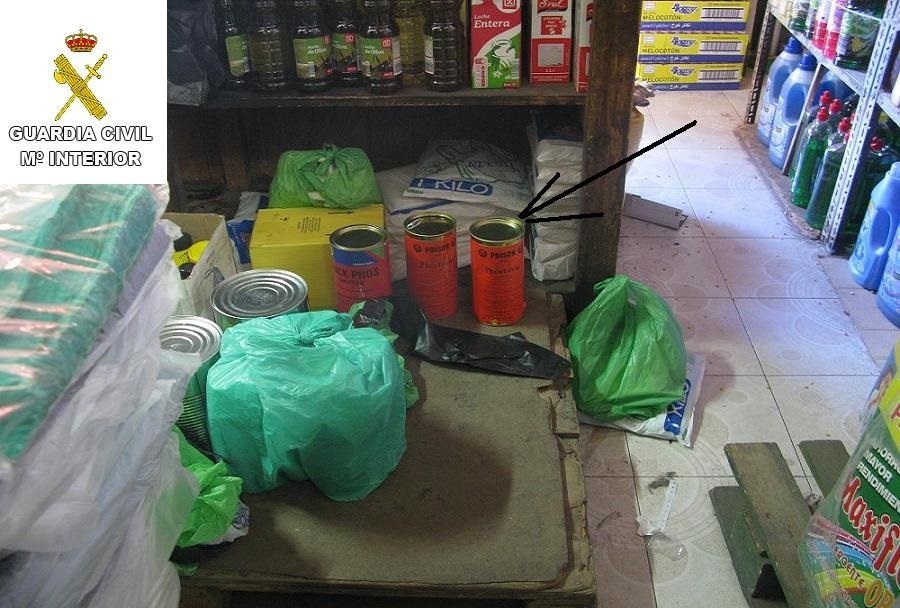 Imputado un comerciante en Melilla por vender productos de «fosfuro de aluminio» sin autorización