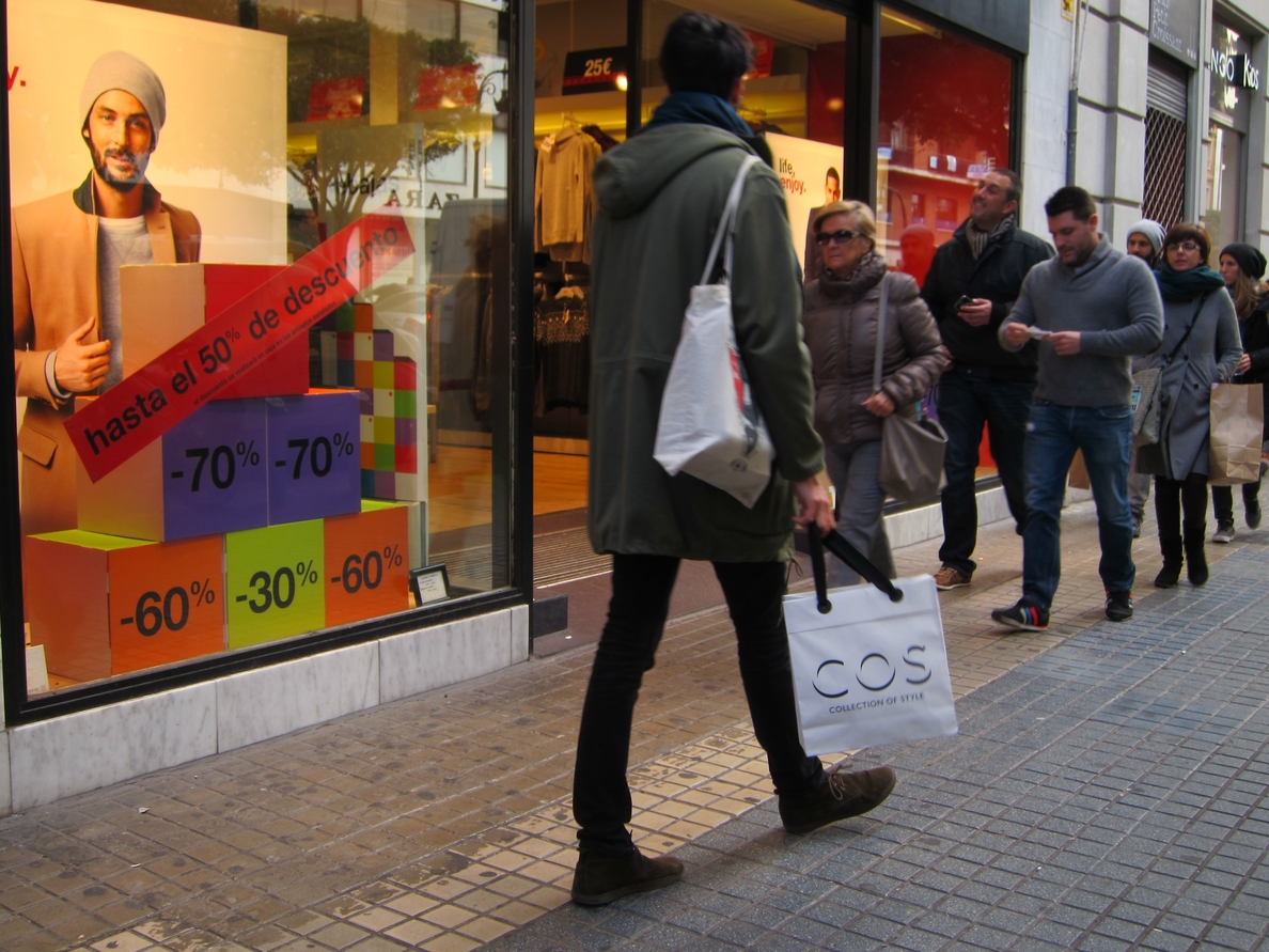 Baleares, segunda comunidad en la que más aumentan las ventas de comercio minorista, hasta un 6,4% en enero