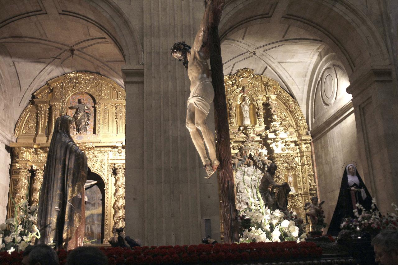 Horarios e Itinerarios de las procesiones de la Semana Santa de Salamanca 2015