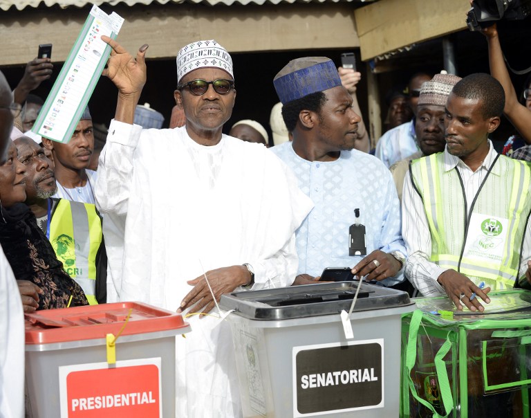 El partido del presidente nigeriano no acepta los resultados electorales y los apelará