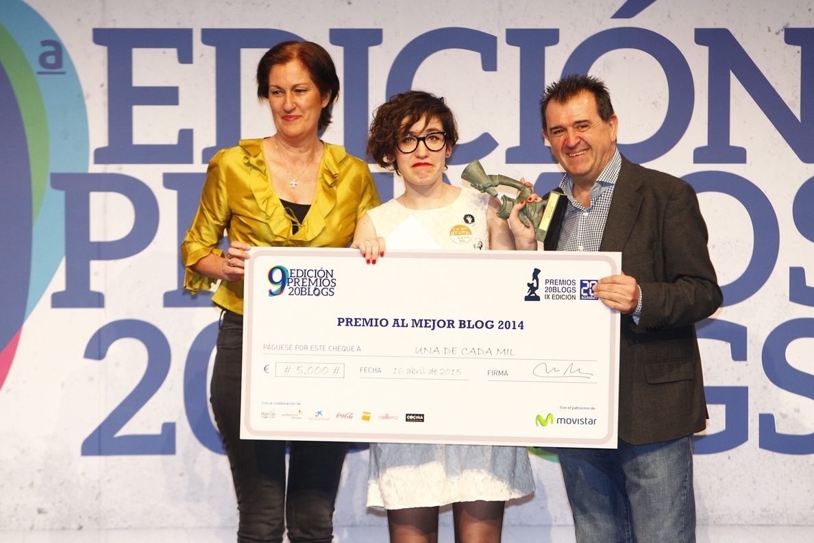 La esclerosis múltiple, galardonada en la IX Edición de los Premios 20Blogs