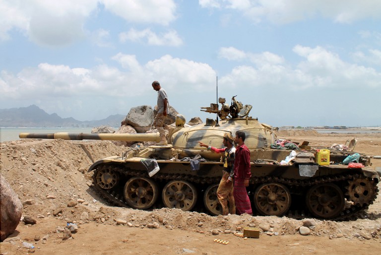 Al menos medio centenar de muertos en los combates en el suroeste de Yemen