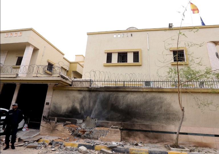 El EI ataca la embajada de España en Libia