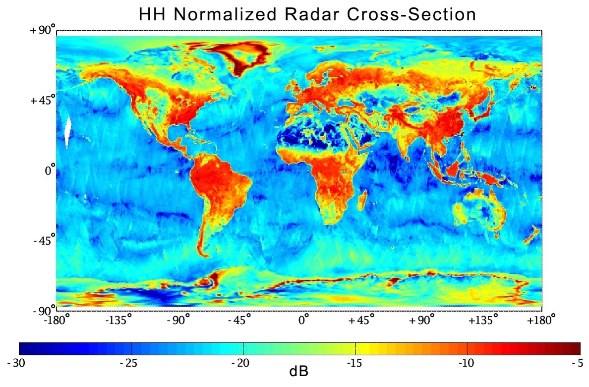 Primeros mapas globales de humedad en el suelo del satélite SMAP