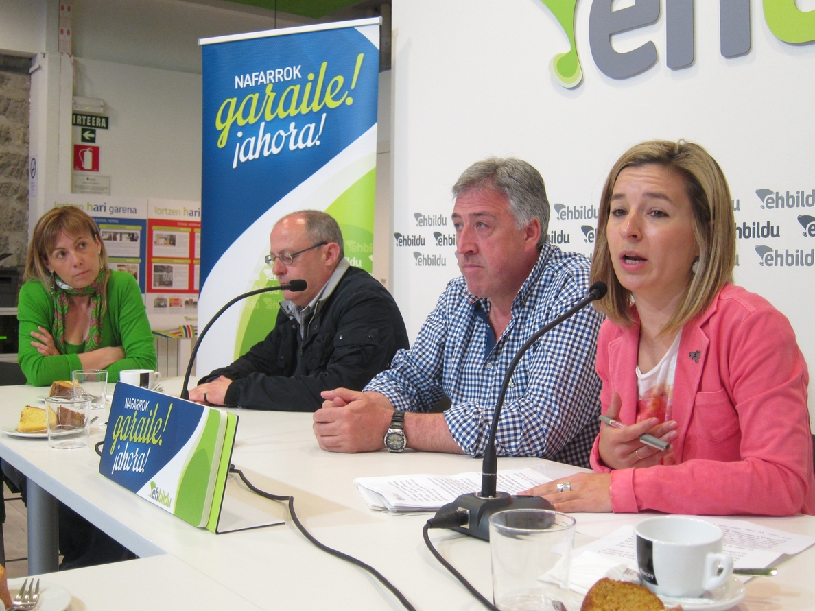 Candidatos de EH Bildu de las capitales vascas y Pamplona abogan por buscar «alianzas» entre las cuatro ciudades