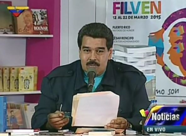 Maduro tiende la mano a Rajoy pero si hay que ir con »lanzas» él saldrá derrotado