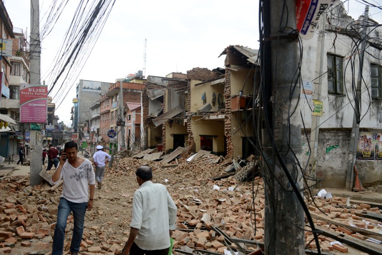 El terremoto de Nepal ha dejado al menos 53 muertos en India