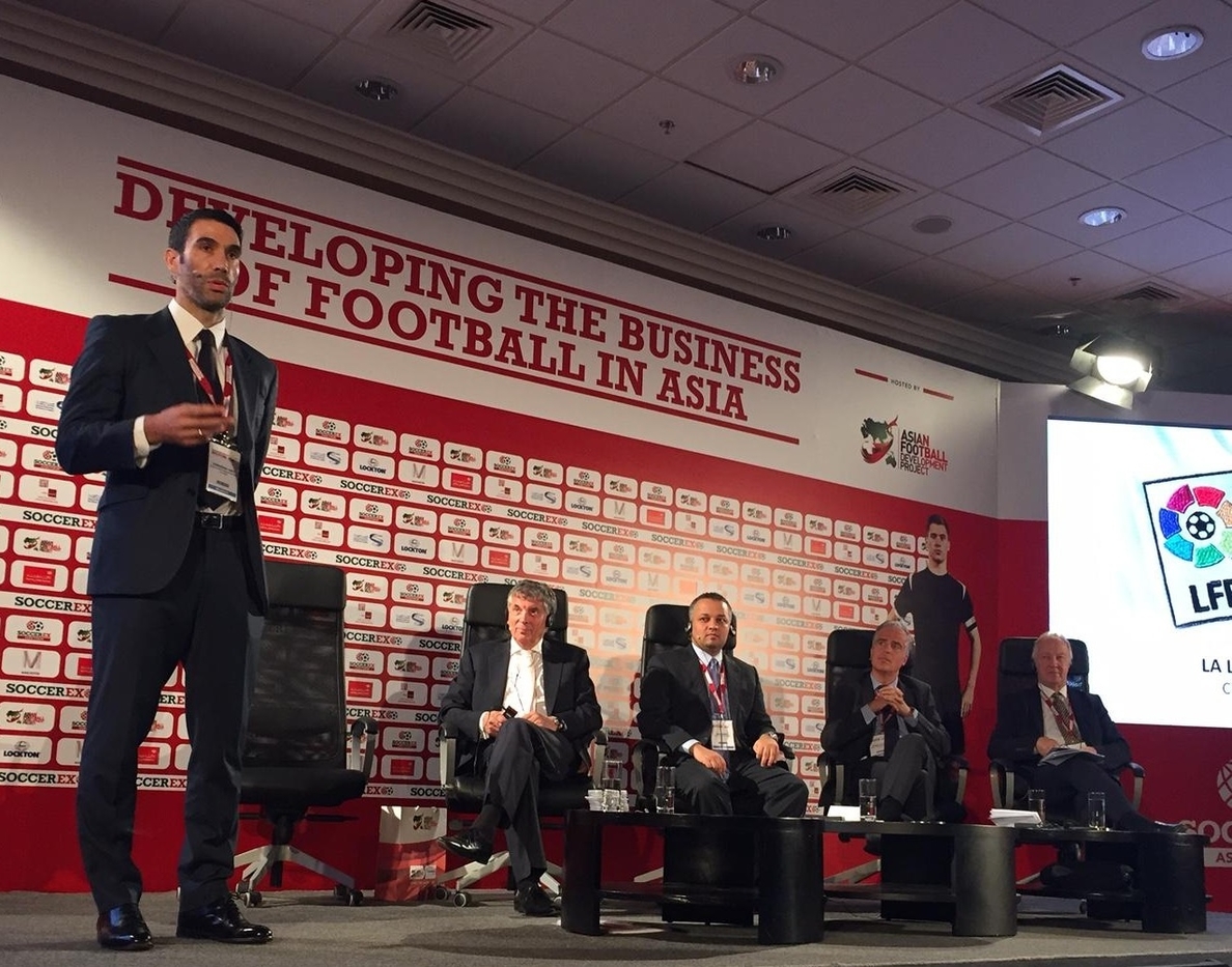 La Liga presenta su estrategia de internacionalización en el foro Soccerex Asia