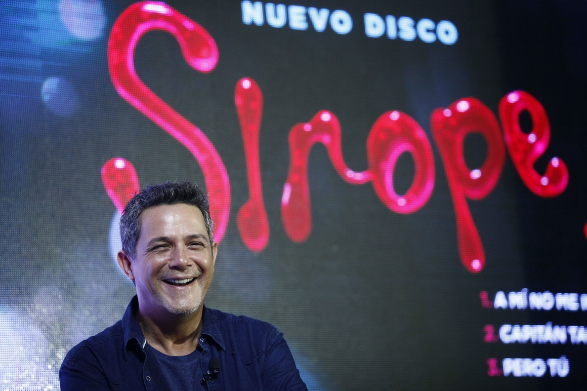 Alejandro Sanz presenta su nuevo disco: »Sirope»