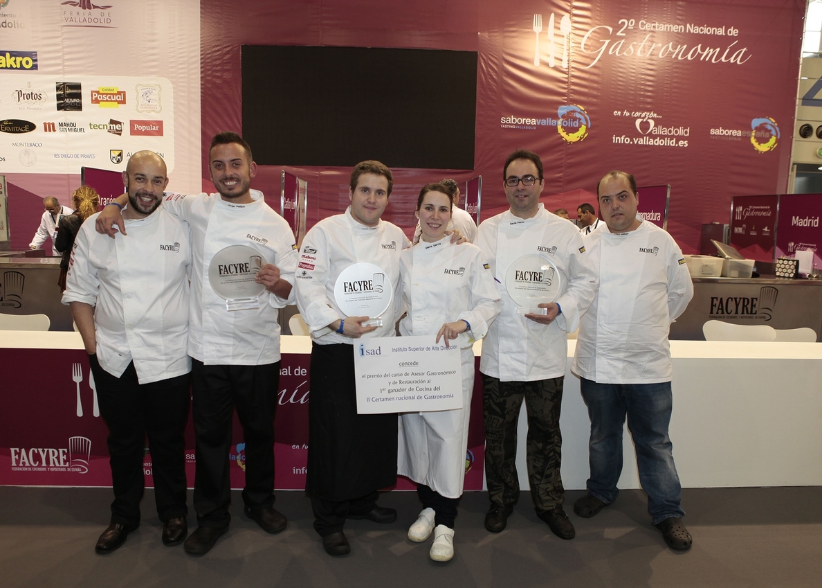 El cocinero madrileño Rubén Príncipe, ganador del II Certamen Nacional de Gastronomía
