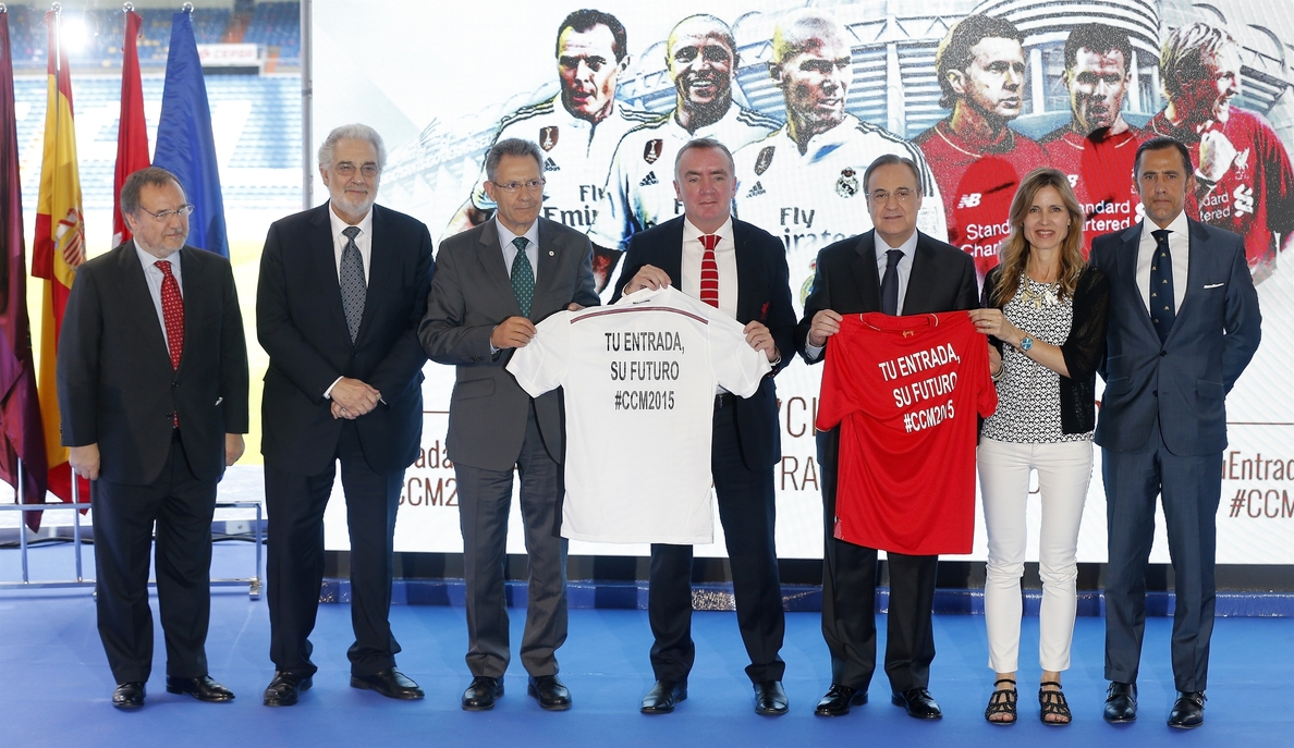 Leyendas del Real Madrid y Liverpool se enfrentarán en el Corazón Classic Match 2015