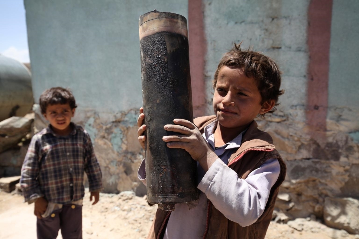 El conflicto armado en Yemen se ha cobrado la vida de 135 niños