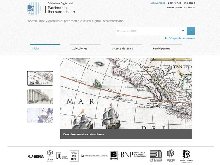 La Biblioteca Digital del Patrimonio Iberoamericano (BDPI) estrena una nueva versión de su portal