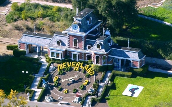 Neverland, el rancho de Michael Jackson, a la venta por 100 millones de dólares