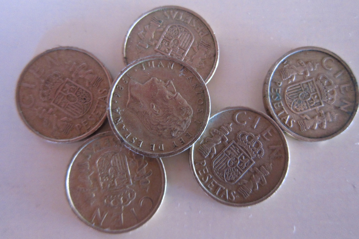 Los españoles conservan 1.660 millones de euros en pesetas
