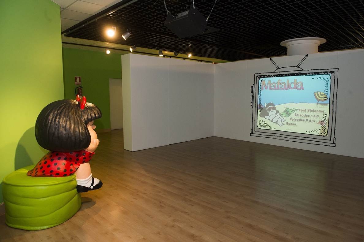 Cerca de 12.000 personas han visitado la exposición dedicada a Mafalda al cumplirse 50 años de su creación
