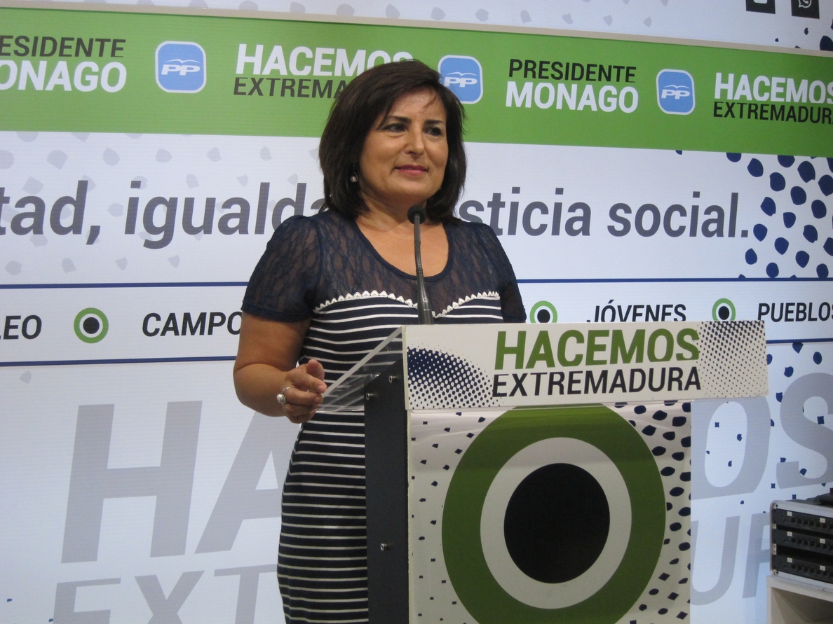 El PP asegura que deja una Extremadura «creciendo en el empleo» que «nada tiene que ver» con la heredada de Vara