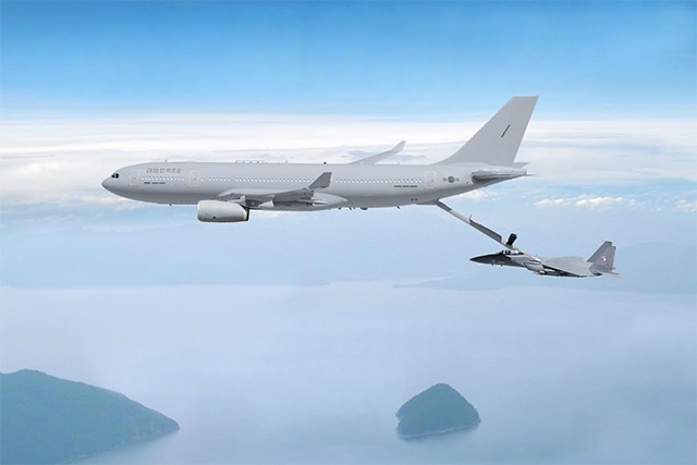 Airbus se hace con un contrato para suministrar cuatro aviones cisterna a Corea del Sur