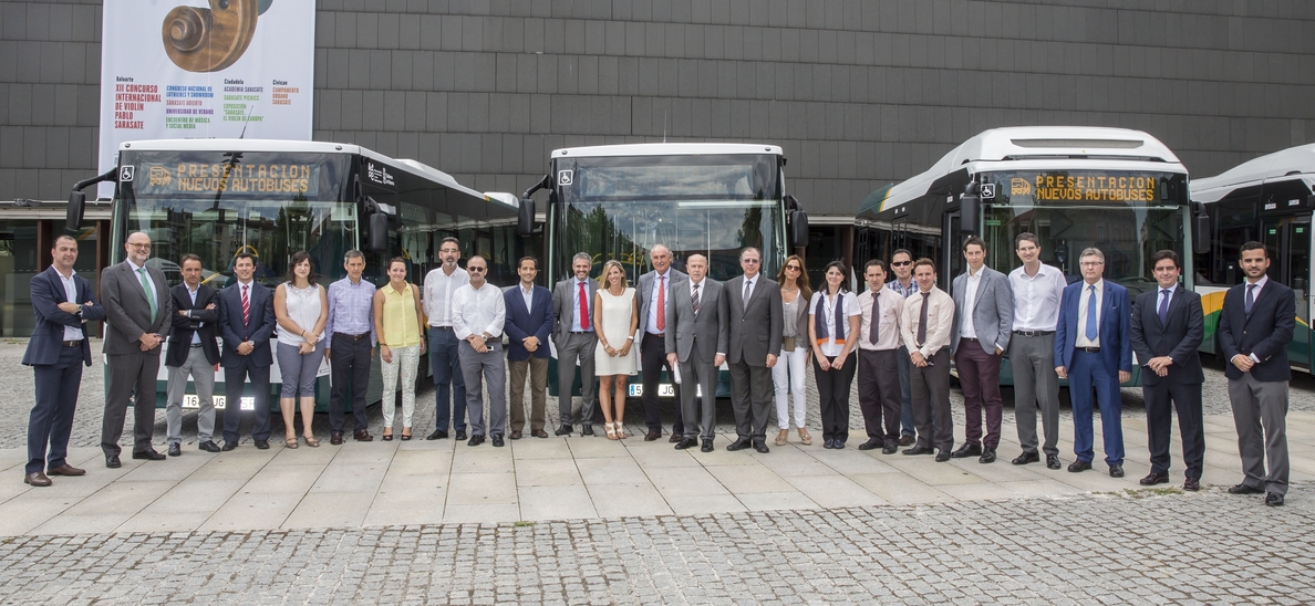 La Mancomunidad incorpora nueve autobuses a la flota del transporte urbano comarcal