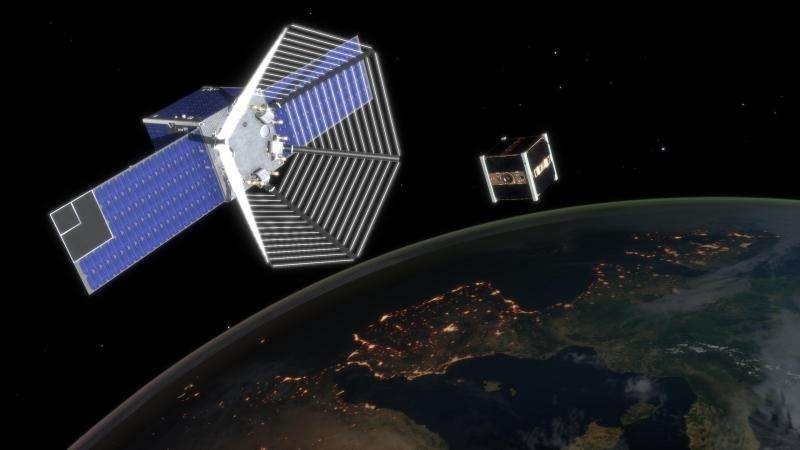 Suiza desarrolla un »pac man» gigante para recoger basura espacial
