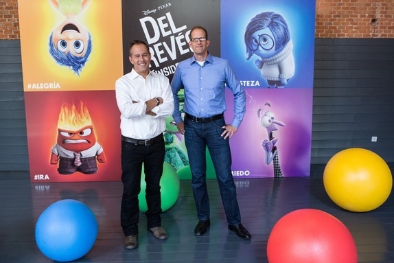 Jonas Rivera, productor de »Del revés»: «El cine ya ve la animación como un medio y no como un género»