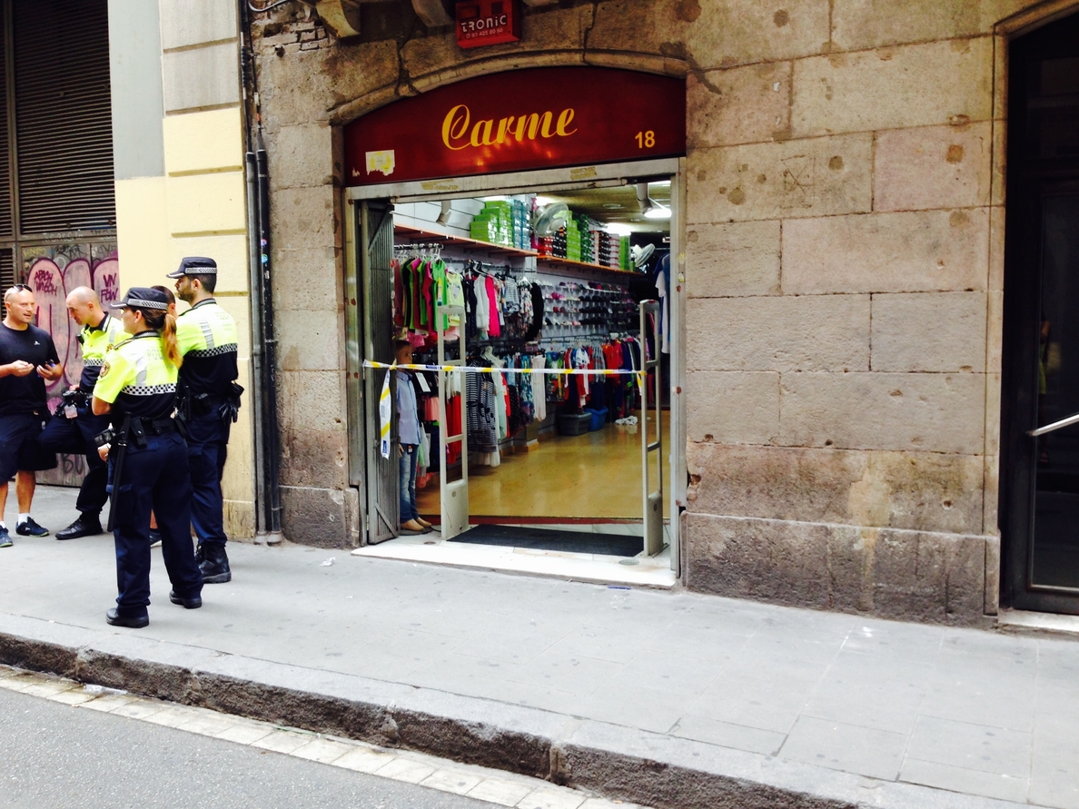 Al menos un herido en un incidente con disparos en la Rambla (Barcelona)