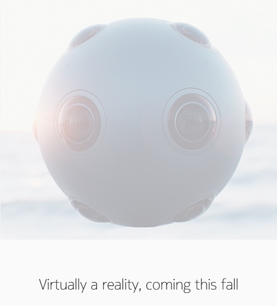 Nokia presenta a OZO, su cámara 360º de realidad virtual