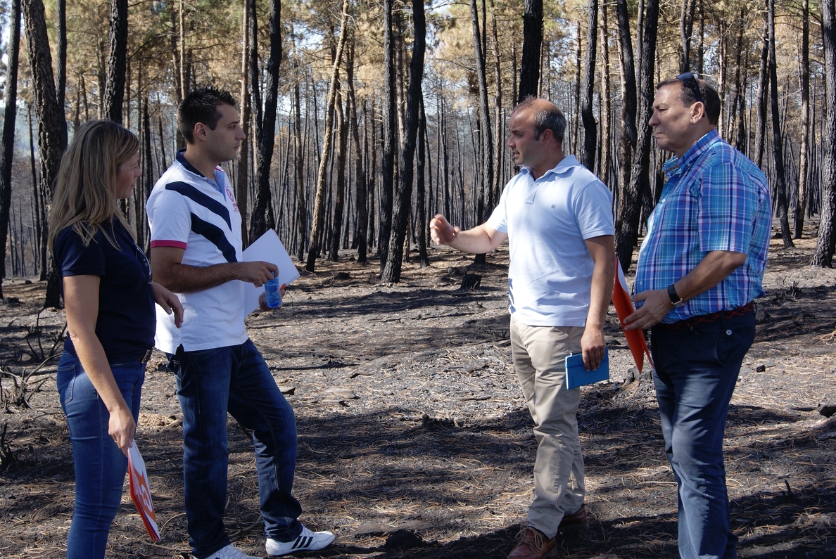Ciudadanos solicita a la Junta de CyL ayudas urgentes para los afectados por el fuego de Latedo (Zamora)