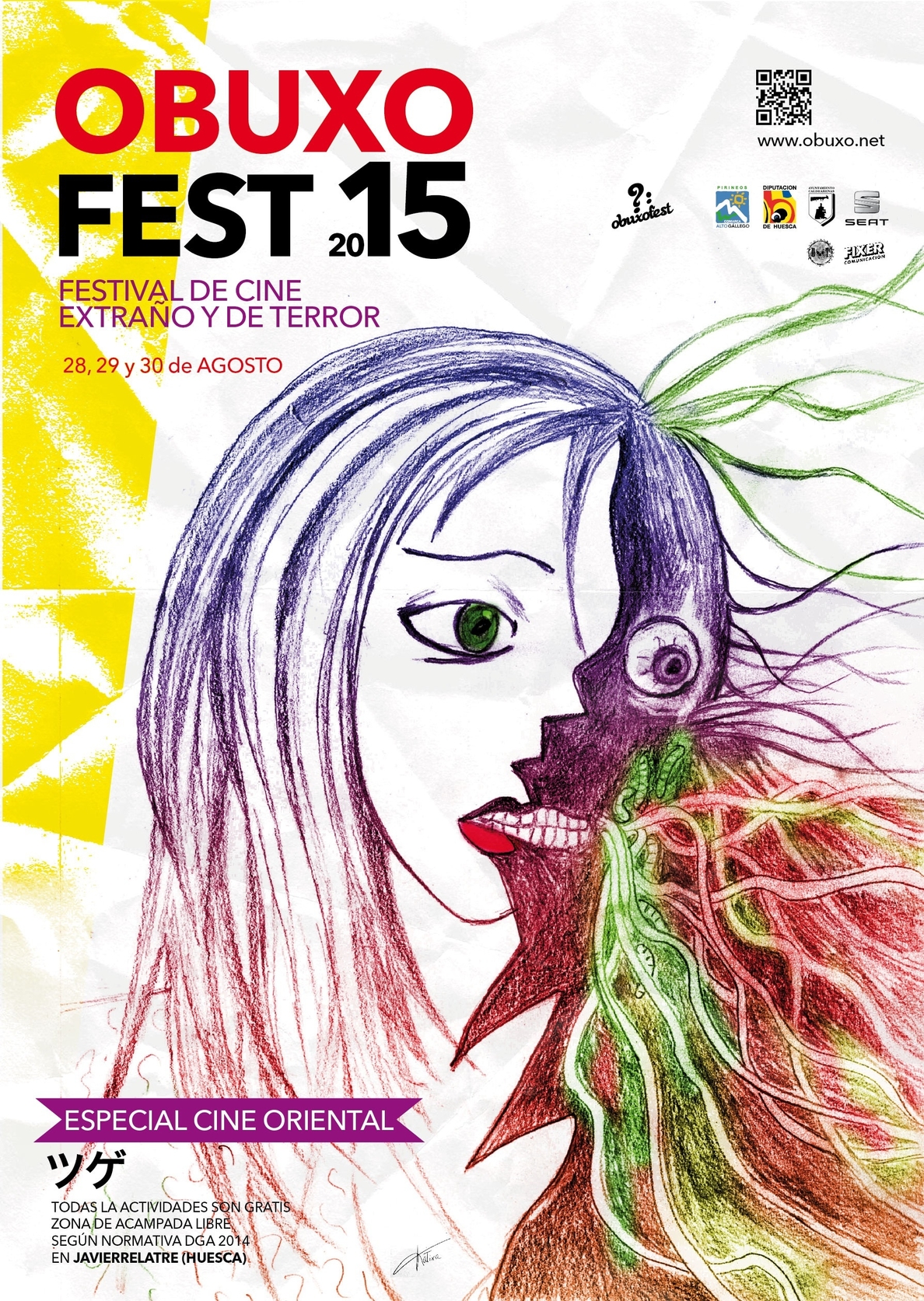 Cine internacional fantástico y de terror en el festival Obuxfest en Javierrelatre
