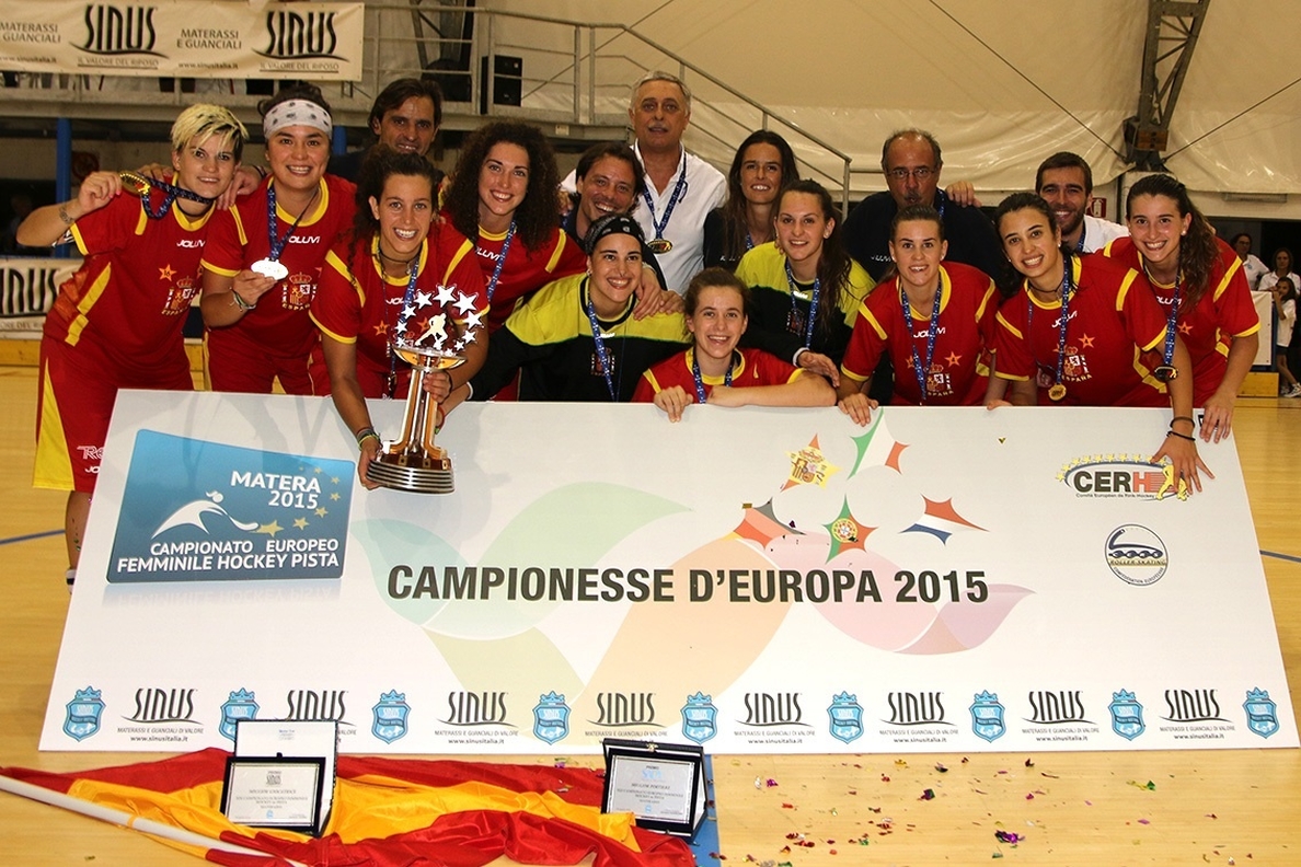 España, campeona de Europa de hockey patines femenino tras ganar (2-1) a Portugal