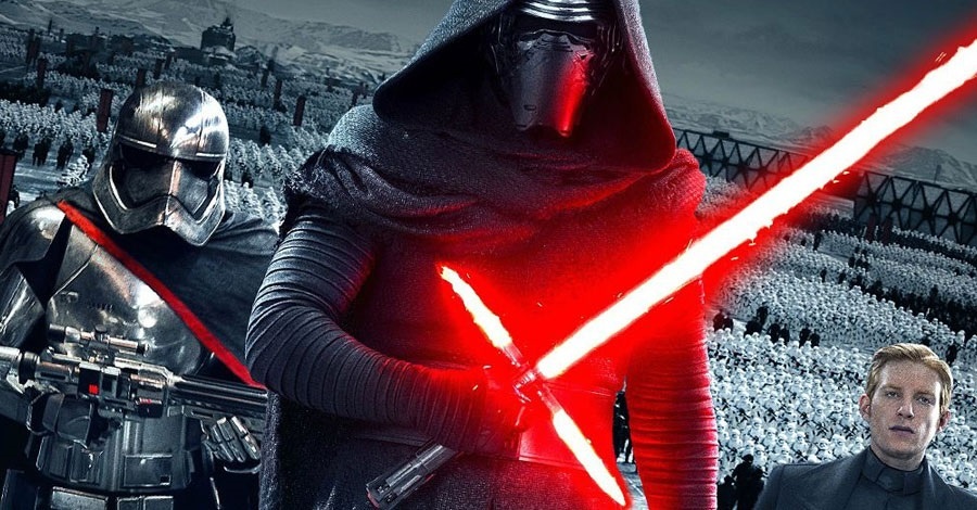 Star Wars VII: Los villanos de La Primera Orden, juntos en el nuevo cartel