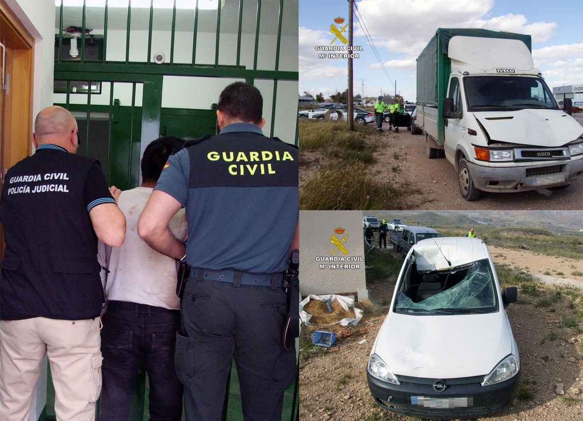 Guardia Civil detiene a 3 conductores en lo que va de año por darse a la fuga tras atropello o accidente