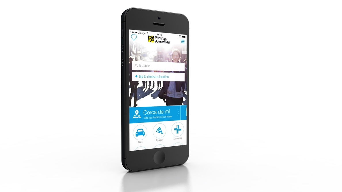 La »app» de Páginas Amarillas ahora es más visual e incluye nuevas opciones