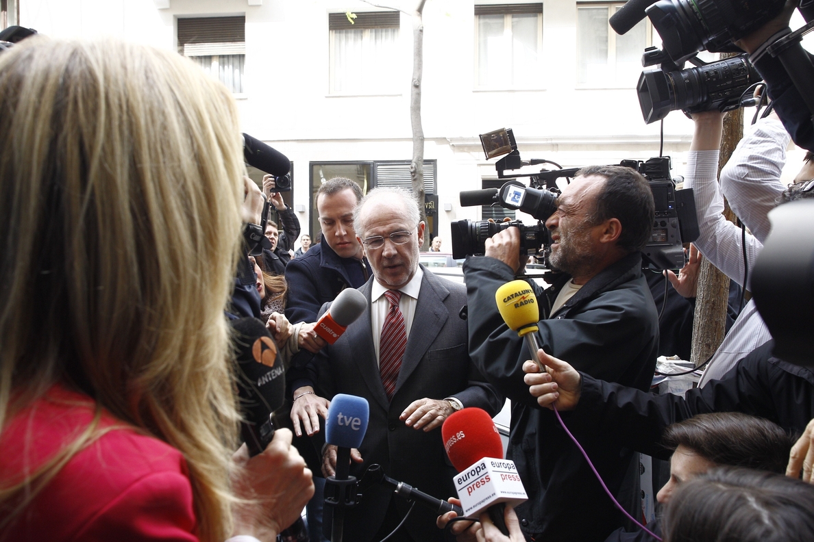 Rato declara este martes como imputado ante el juez de Madrid que investiga su patrimonio