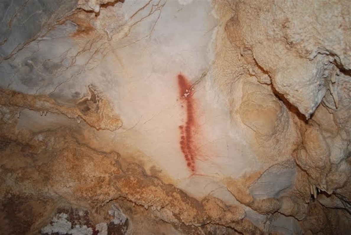 Una investigación científica determinará el «alcance» de las pinturas paleolíticas de la cueva Áurea