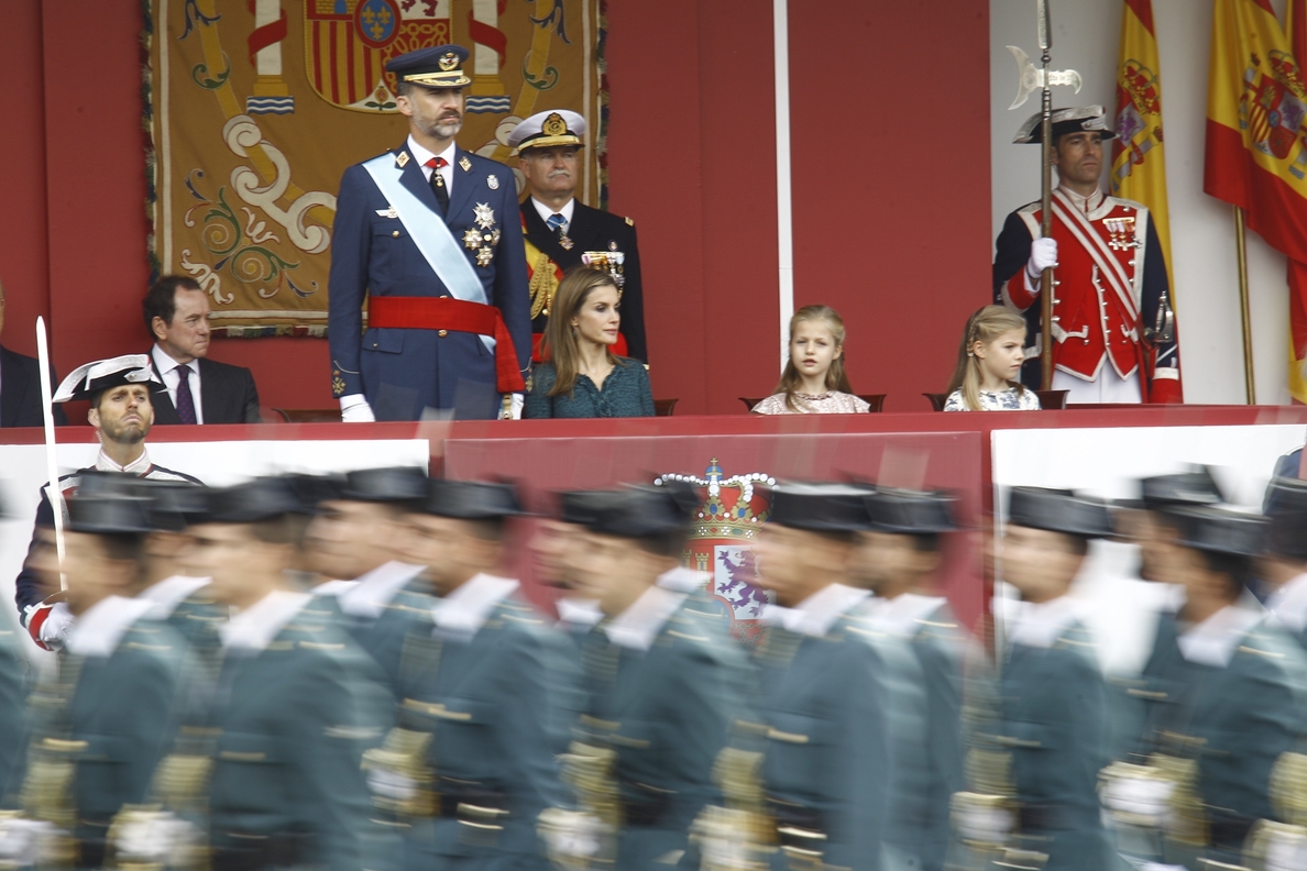 Felipe VI presidirá el desfile de la Fiesta Nacional: participarán 3.400 militares, 48 vehículos y 53 aeronaves