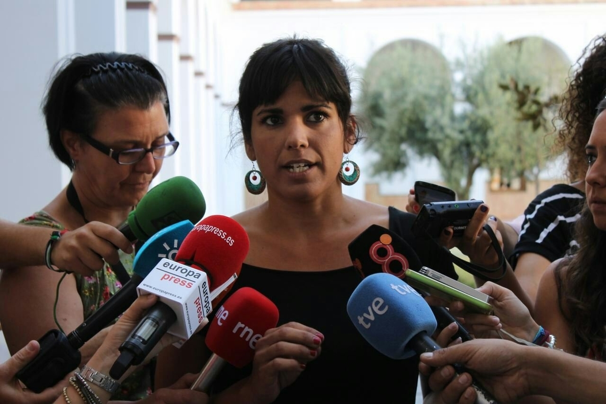 Teresa Rodríguez no participará en el encuentro que celebra este fin de semana Podemos Andalucía y que inaugura Errejón